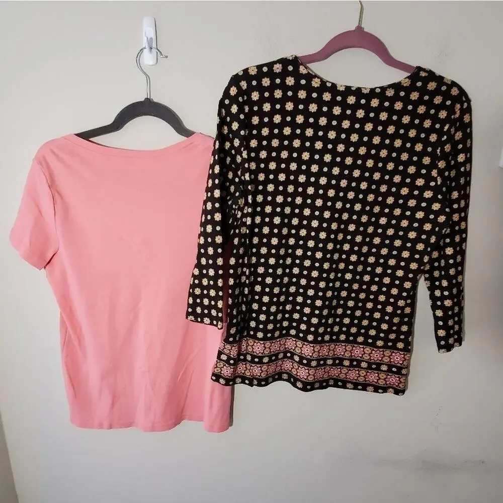 BUNDLE of Rebecca‎ Malone shirts size large